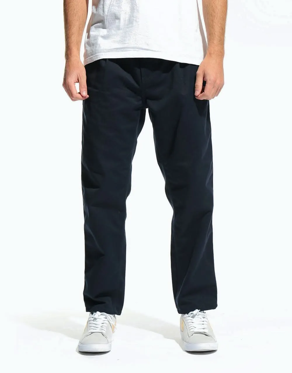 Carhartt WIP Abbott Pant - Dark Navy (Rinsed)