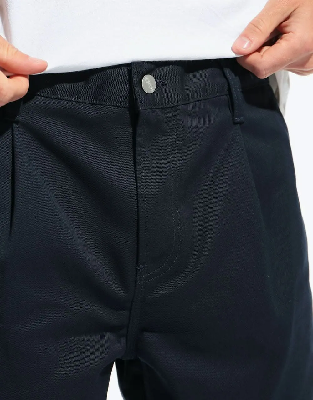 Carhartt WIP Abbott Pant - Dark Navy (Rinsed)