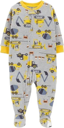 Carter's Baby Boys' Toddler Fleece Pajamas 2-Pack