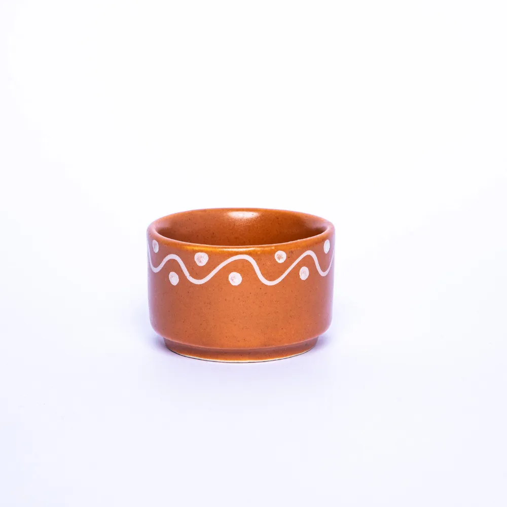 Chutney/Sauce/Dip Cups (Muggu Print)