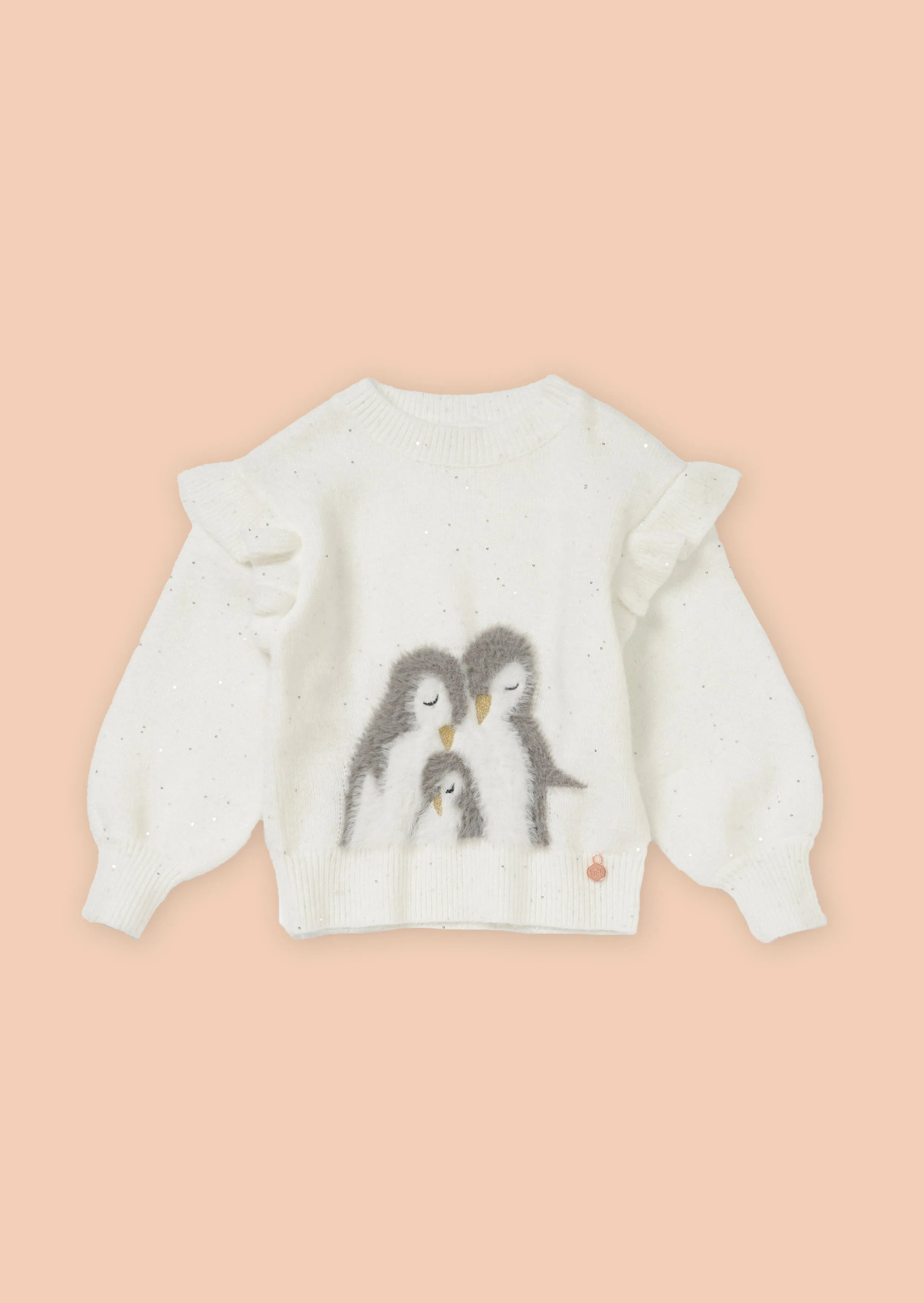 Clara Penguin Sequin Jumper