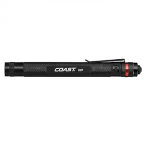 Coast | G20 Black Aluminium Penlight (36 lumens) Max Beam