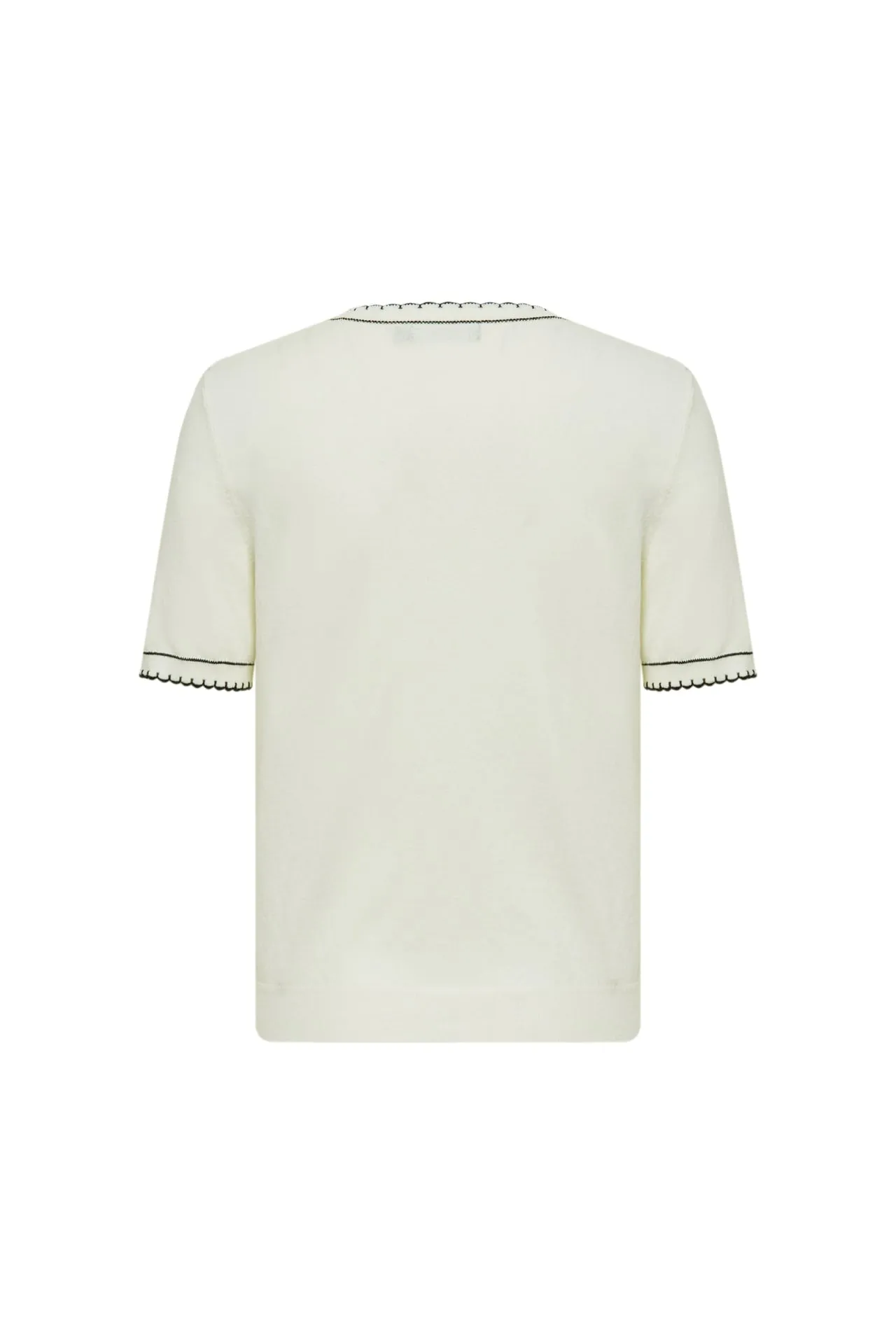 Colette Crew Neck Short Sleeve Pullover