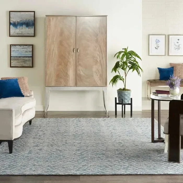 Colorado CLR02 Indigo/Ivory Rug