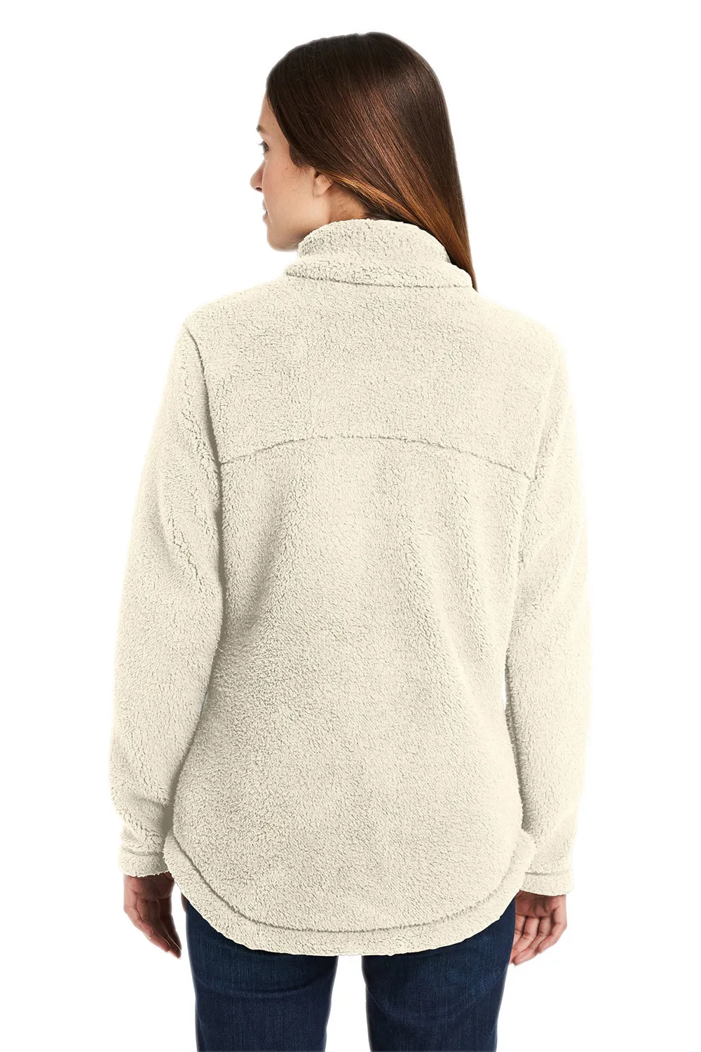 Columbia Womens West Bend Sherpa Fleece Full Zip Jacket - Chalk - Closeout