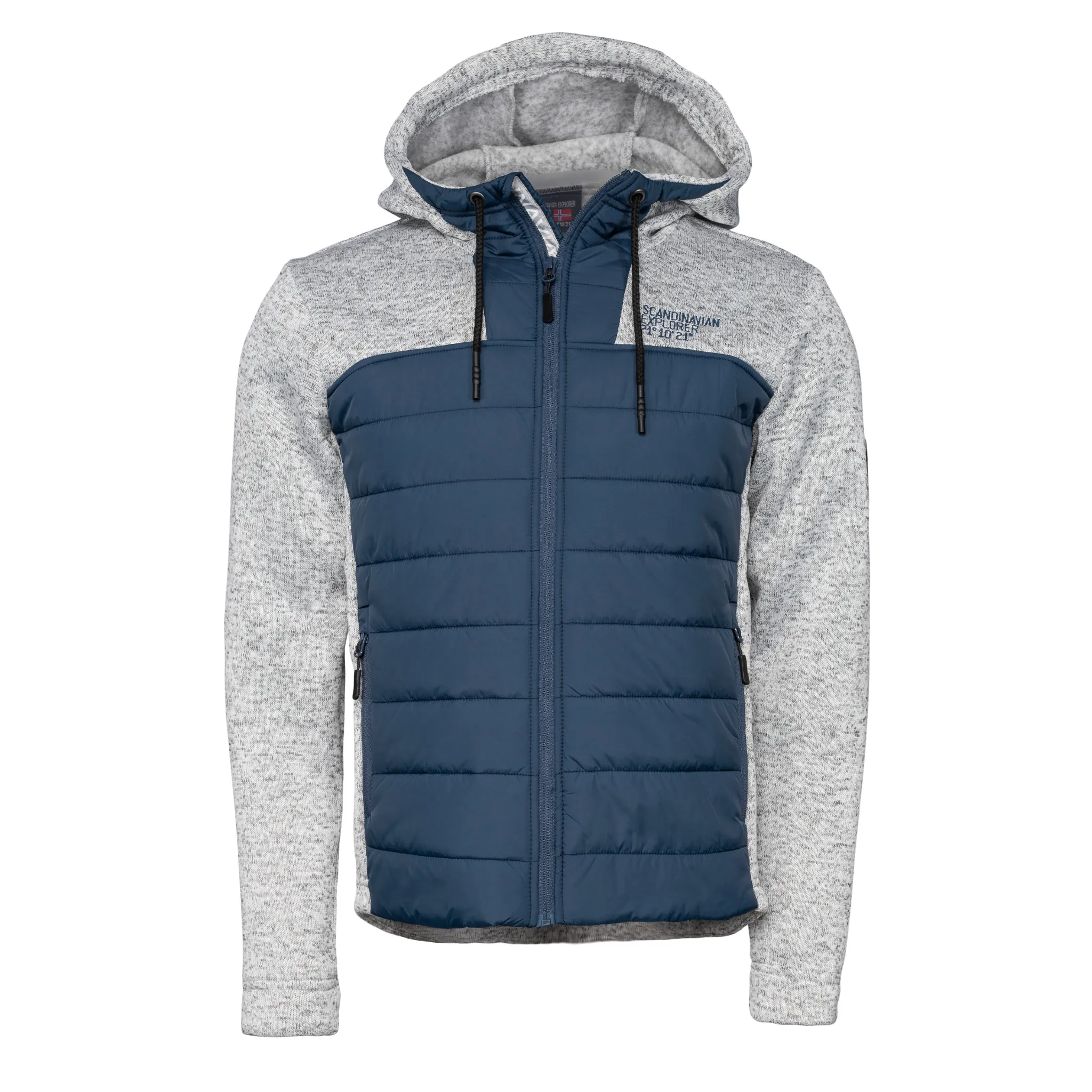 Combi Jacket - Grey / Navy