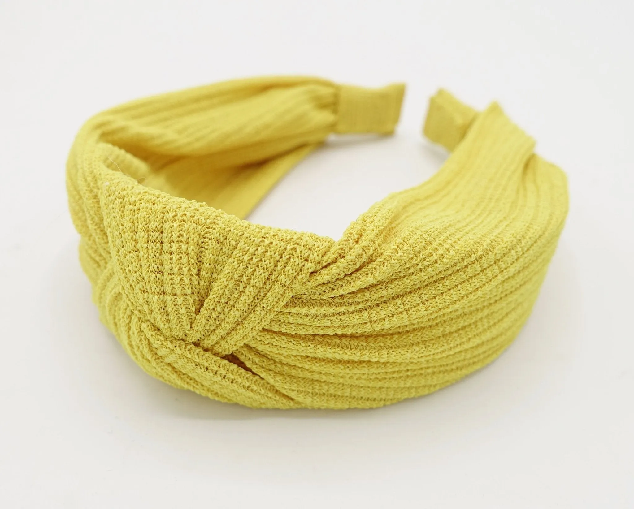 corrugated thin fabric headband knot hairband woman hair accessory