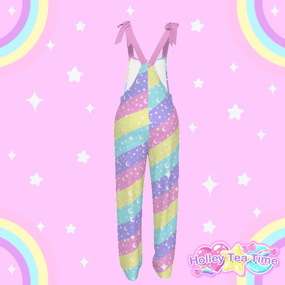 Cosmic Rainbow Jumpsuit Overalls