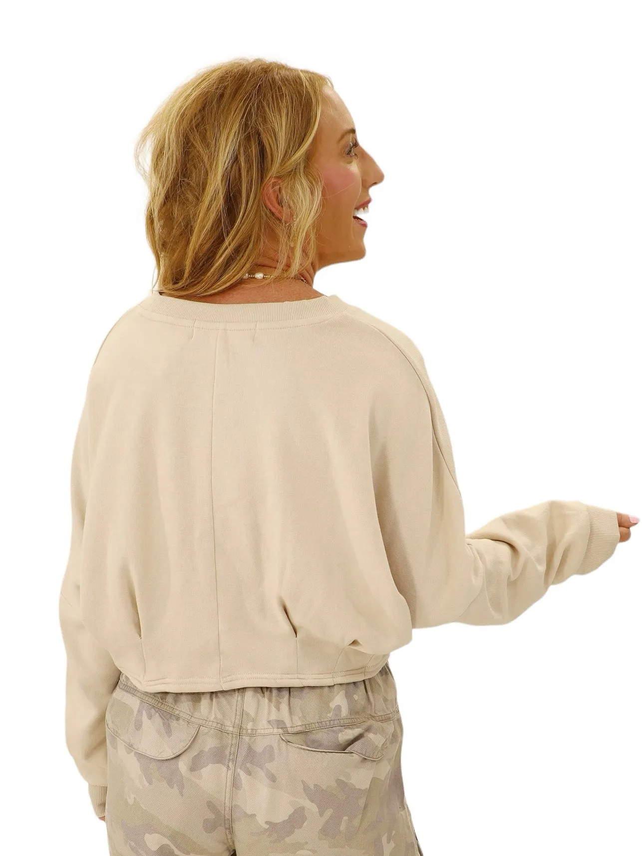 Cream Cashmere Pullover