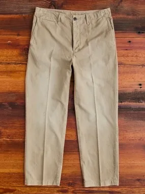 Damaged Field Chino Pants in Beige