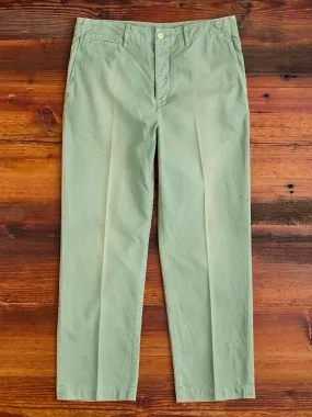 Damaged Field Chino Pants in Green