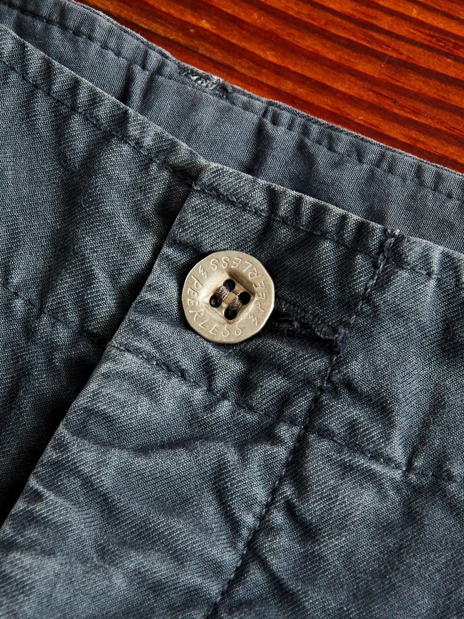 Damaged Field Chino Pants in Navy