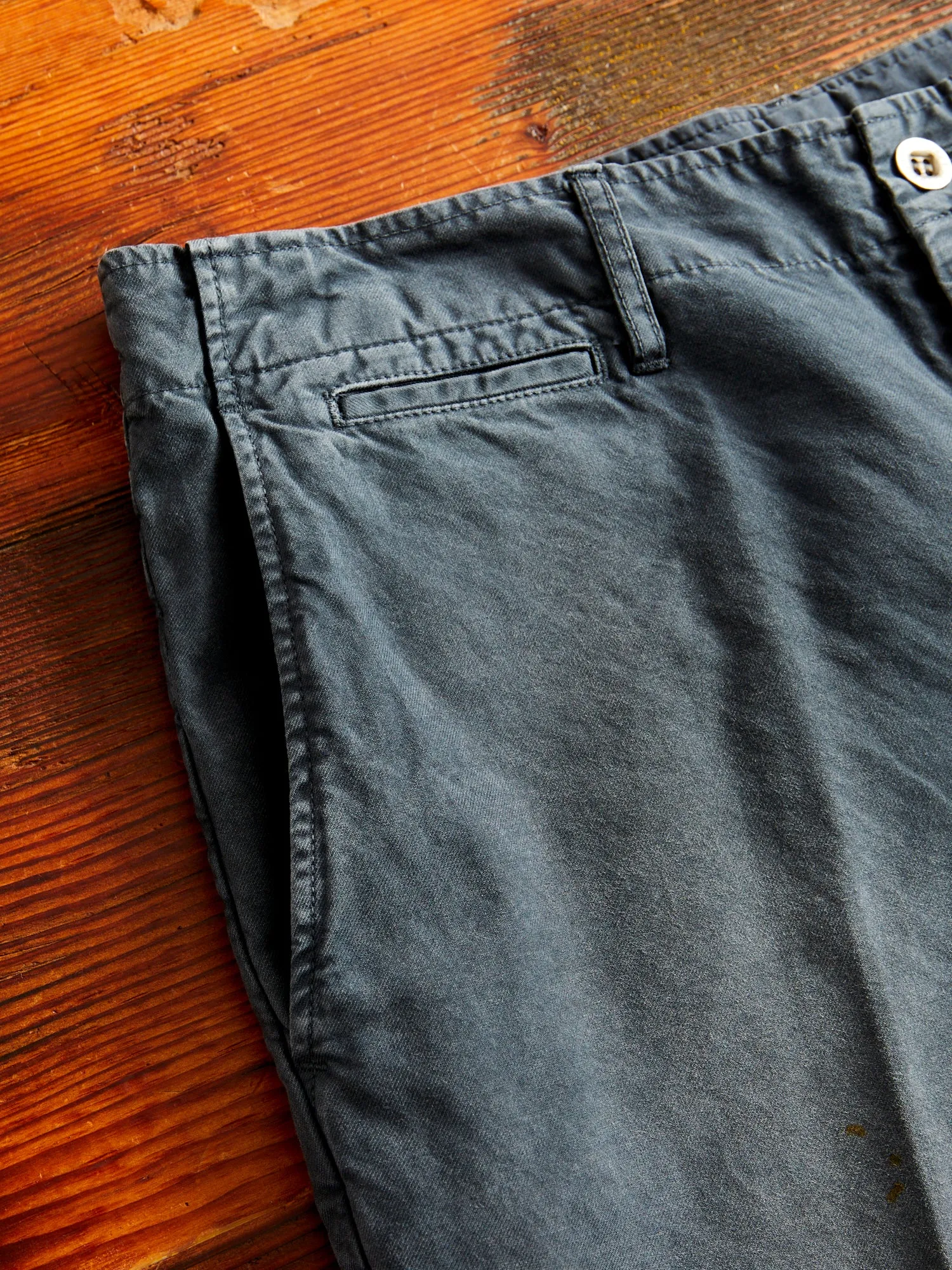 Damaged Field Chino Pants in Navy