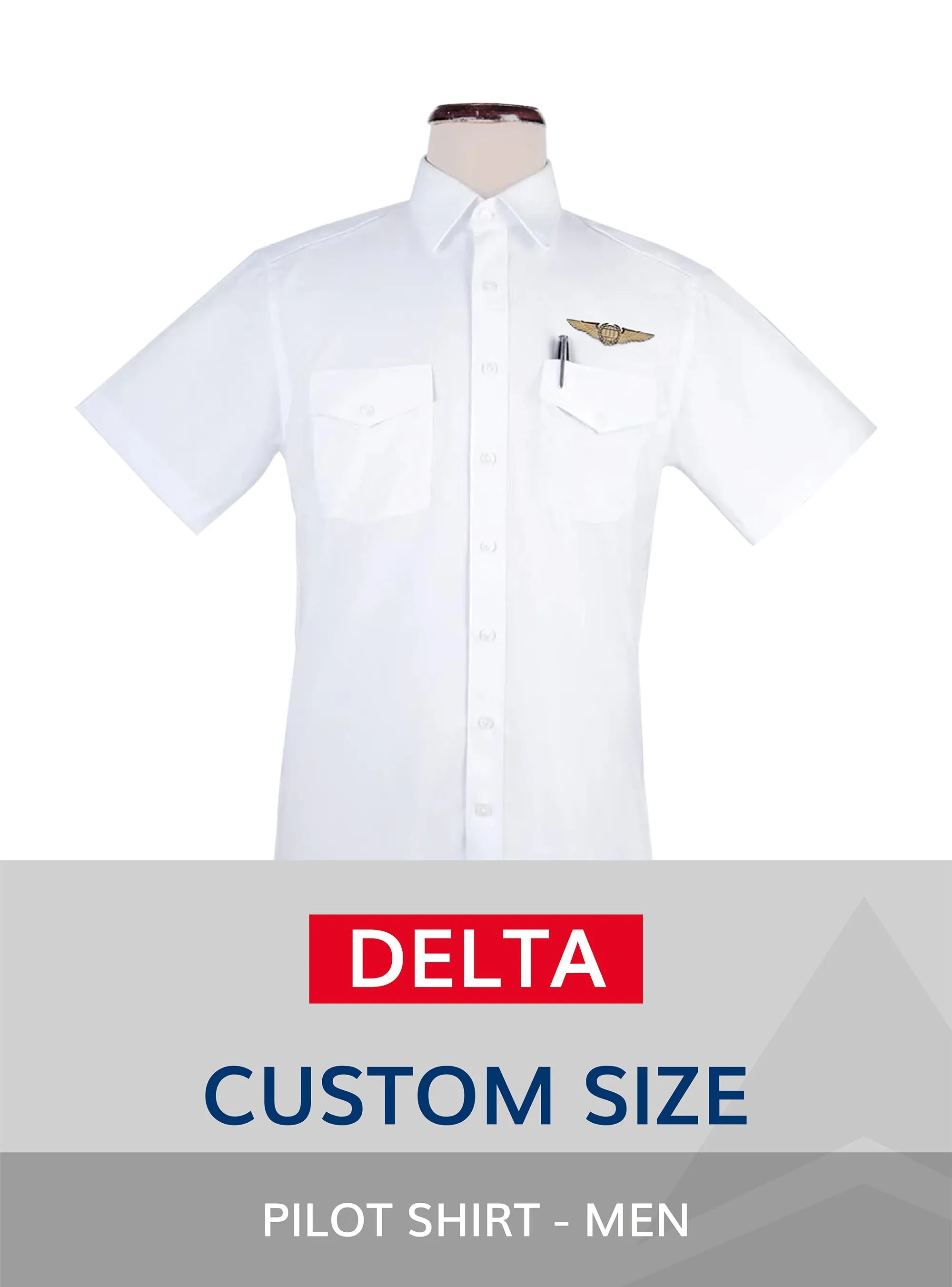 Delta Custom Pilot Shirt Men