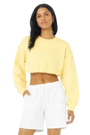 Devotion Crew Neck Pullover - Buttercup