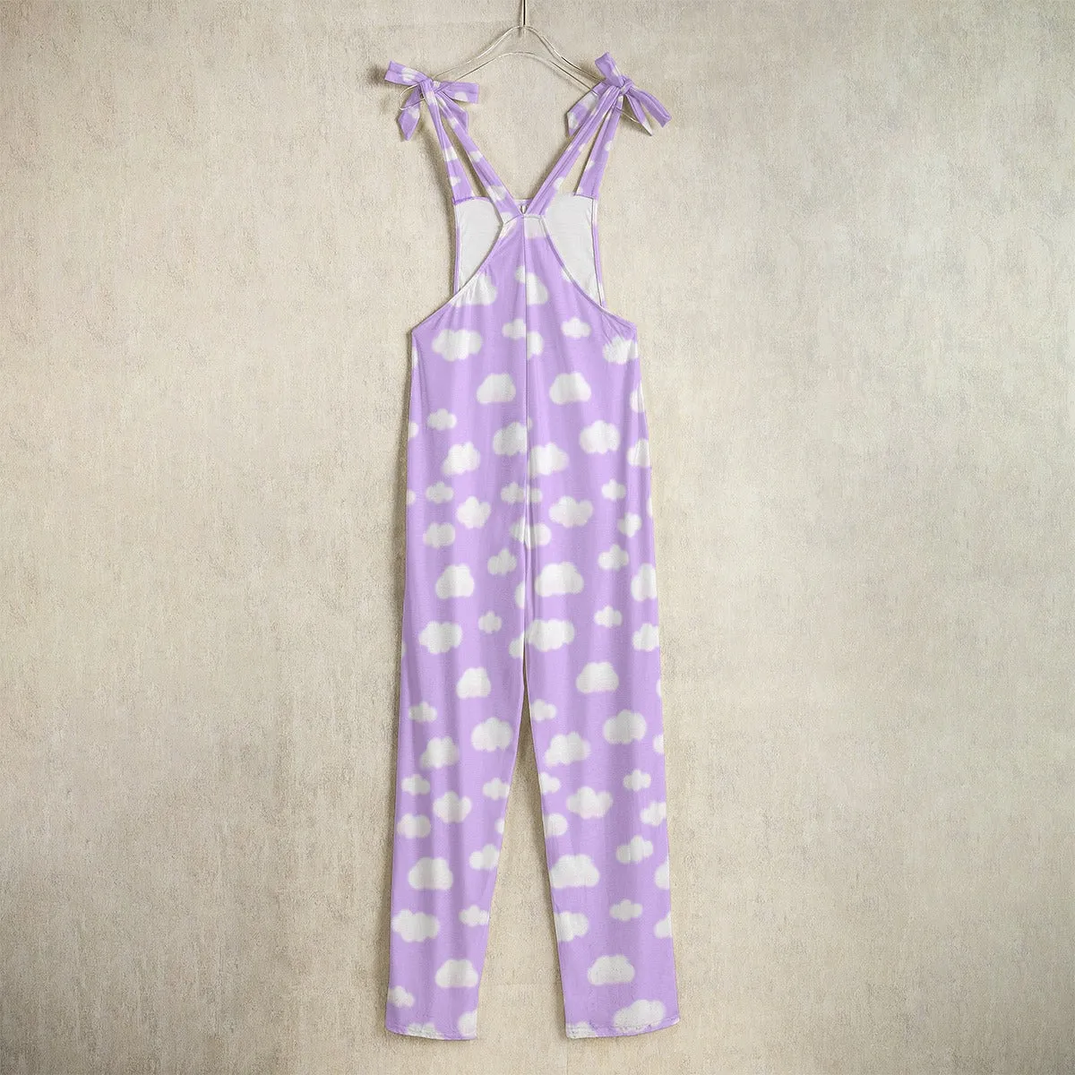 Dreamy Clouds Jumpsuit Overalls (Lilac)