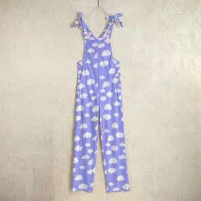 Dreamy Clouds Jumpsuit Overalls (Periwinkle)