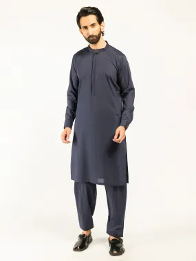 Embroidered Cotton Suit