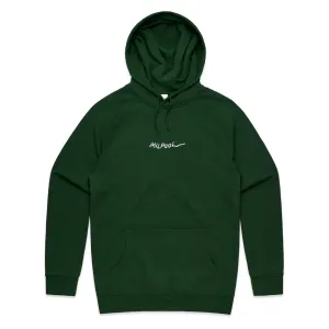 Embroidered Milpool Pullover Hoodie (Forest)