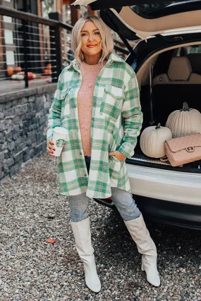 Fireside Crackle Plaid Coat