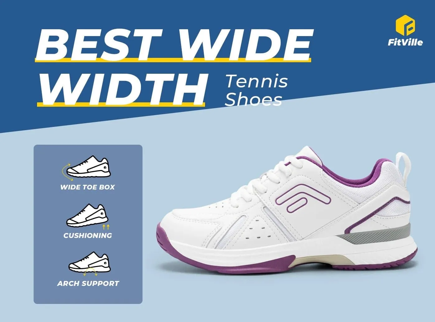 FitVille Women's Court Tennis Amadeus V5