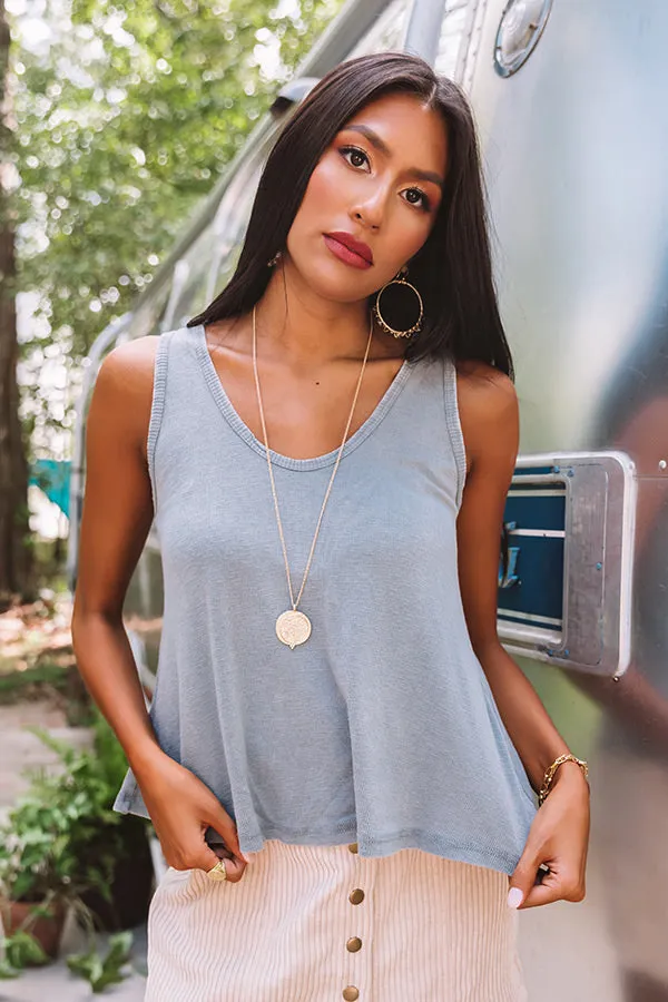 Friday Feels Tank In Grey