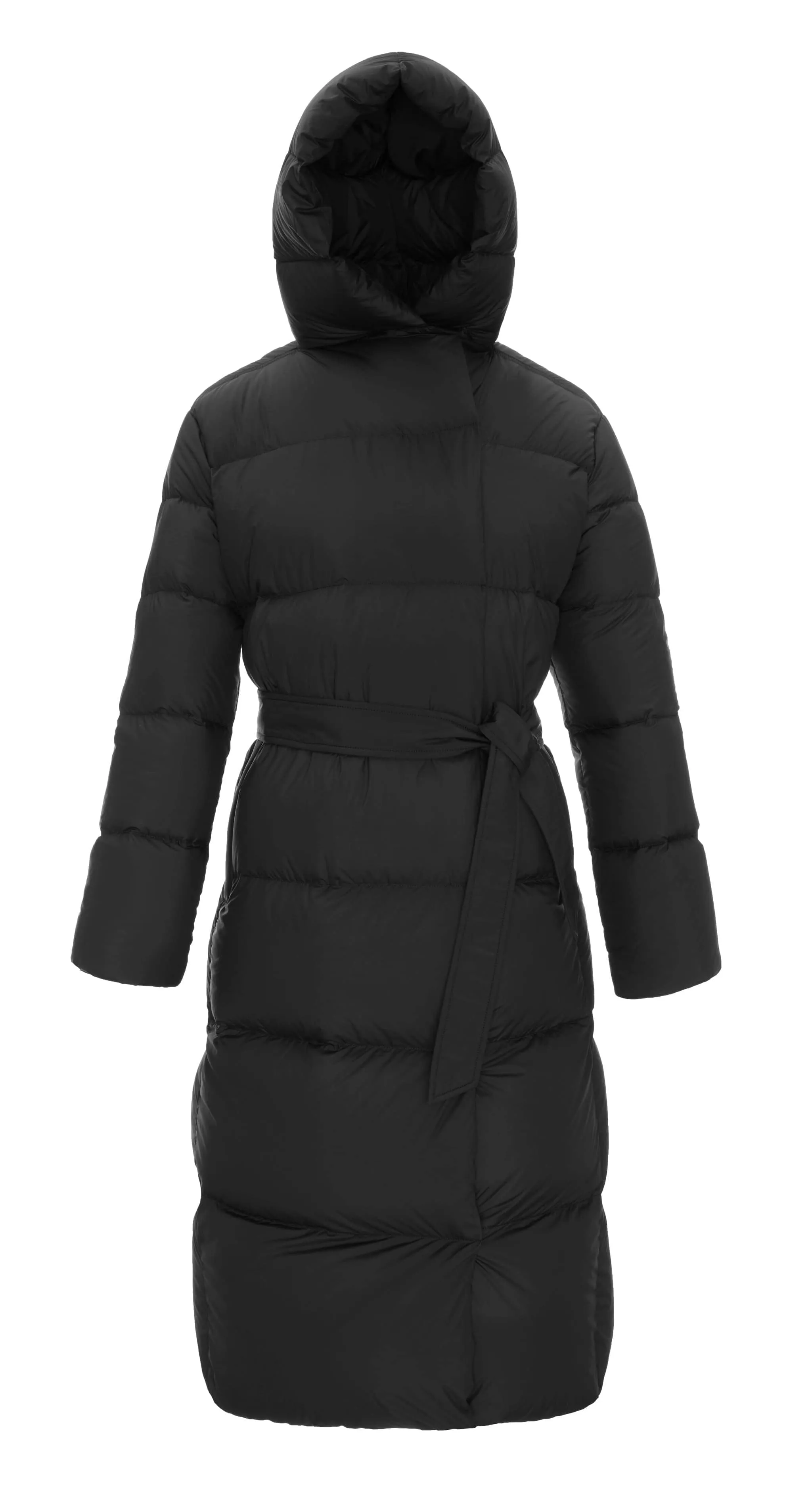 Full Length Hooded Down Jacket