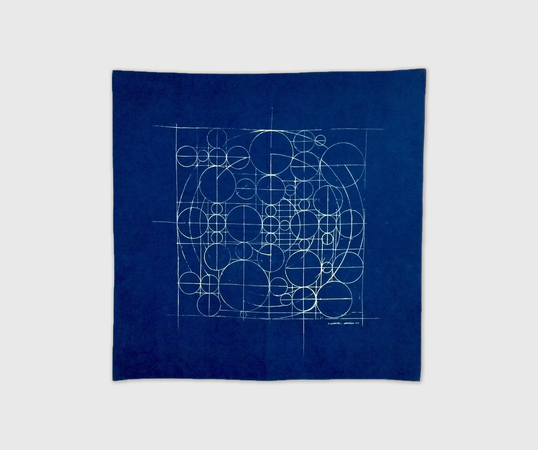 Gabriel Orozco: Indigo Bandana