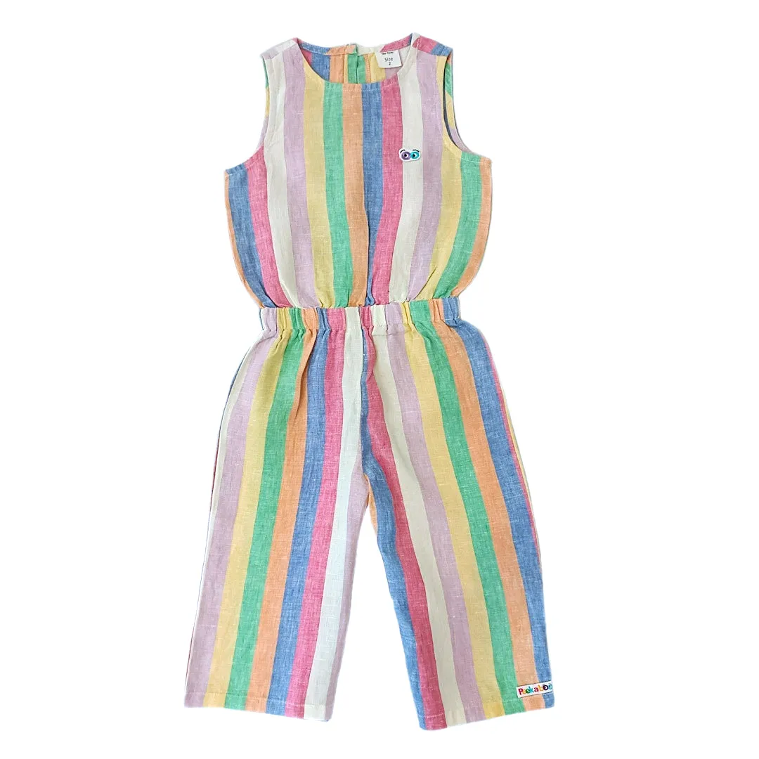 Girls Jujubes Multi Color Jumpsuit