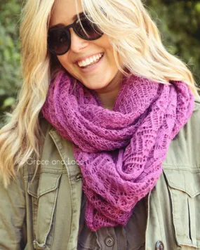 Grace & Lace Lace Knit Scarf