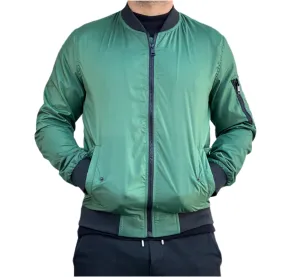 Green Bomber Jacket