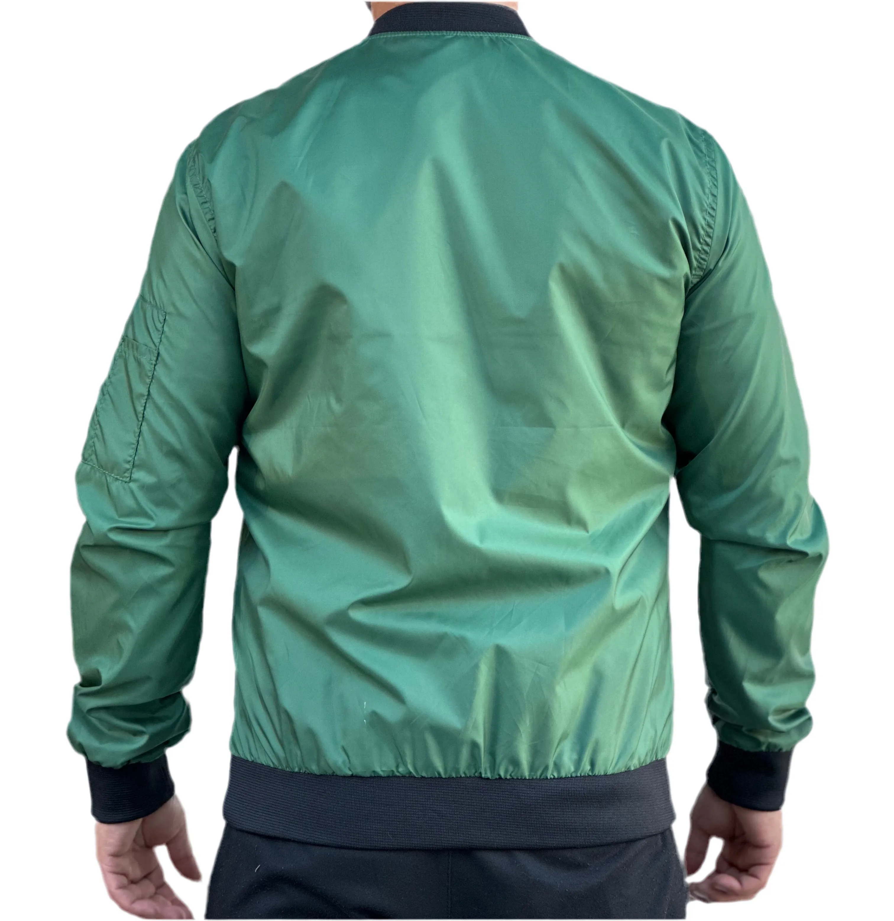 Green Bomber Jacket