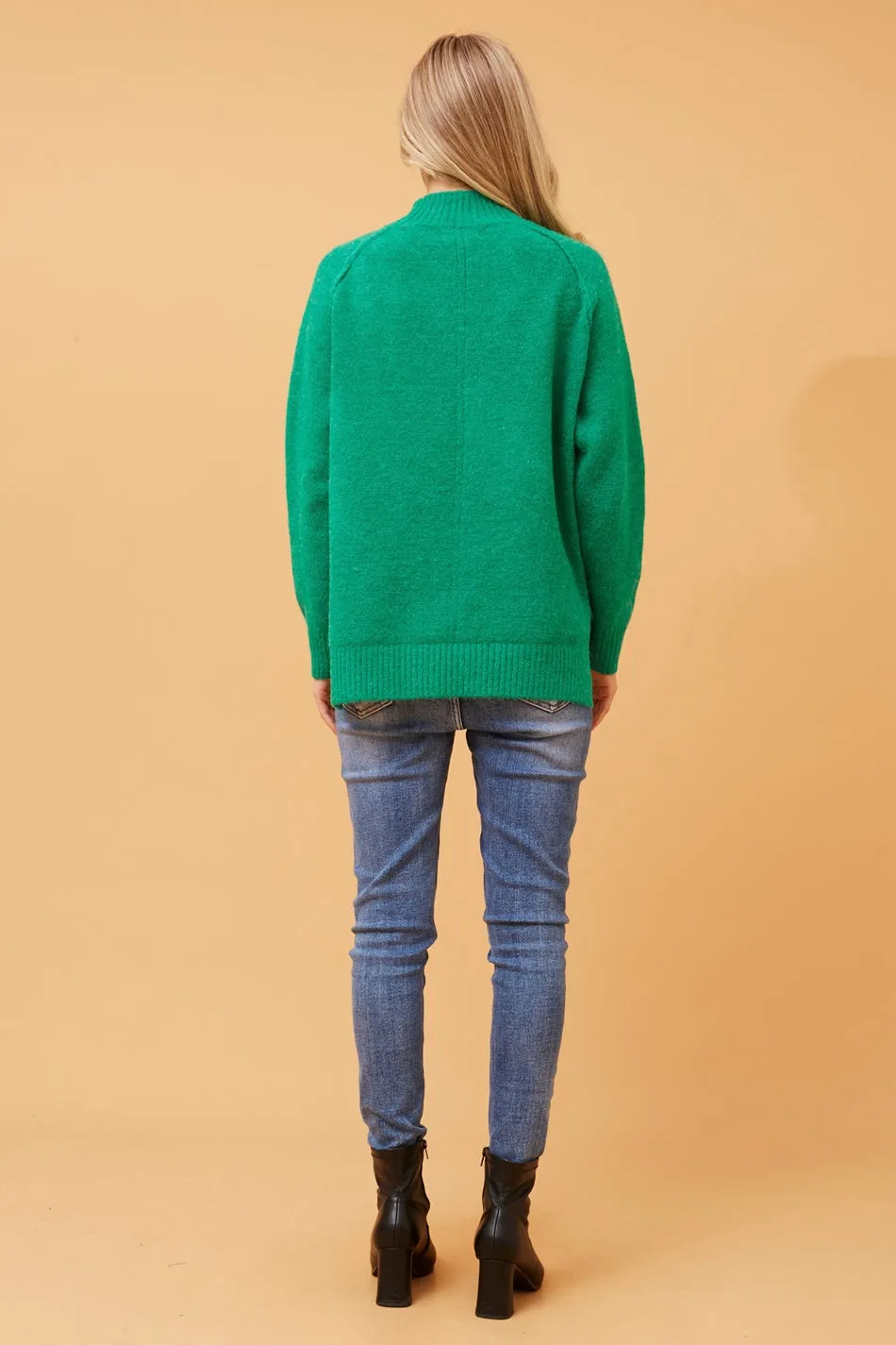 GRETCHEN SOLID KNIT JUMPER