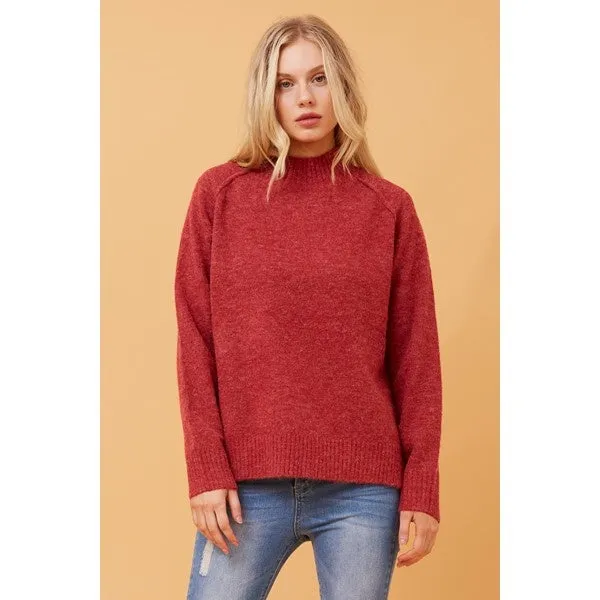 GRETCHEN SOLID KNIT JUMPER