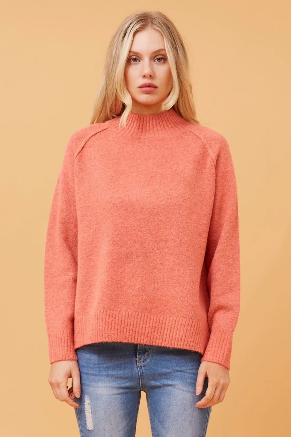 GRETCHEN SOLID KNIT JUMPER