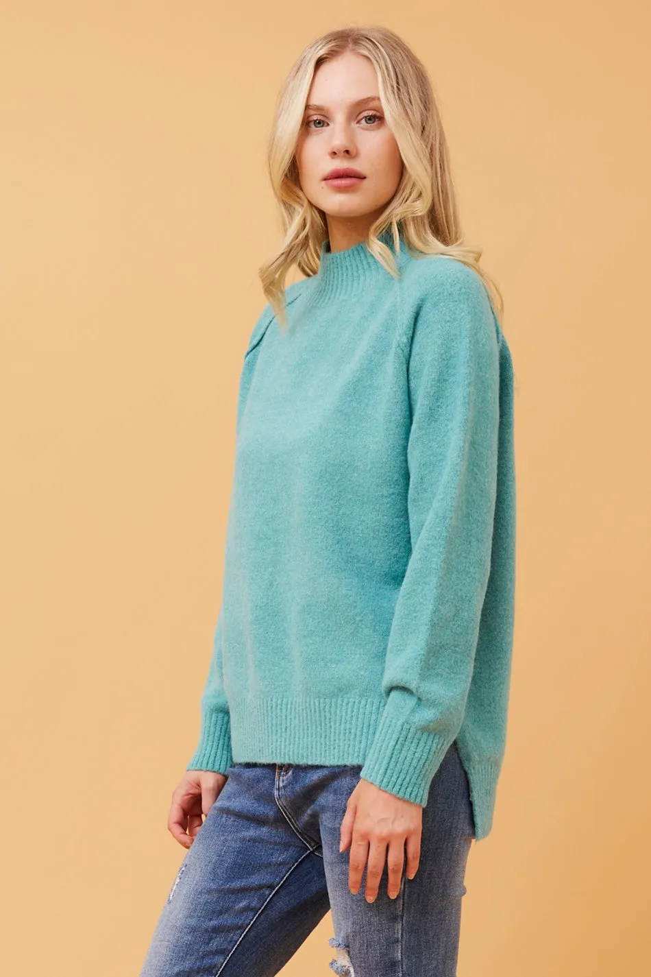 GRETCHEN SOLID KNIT JUMPER