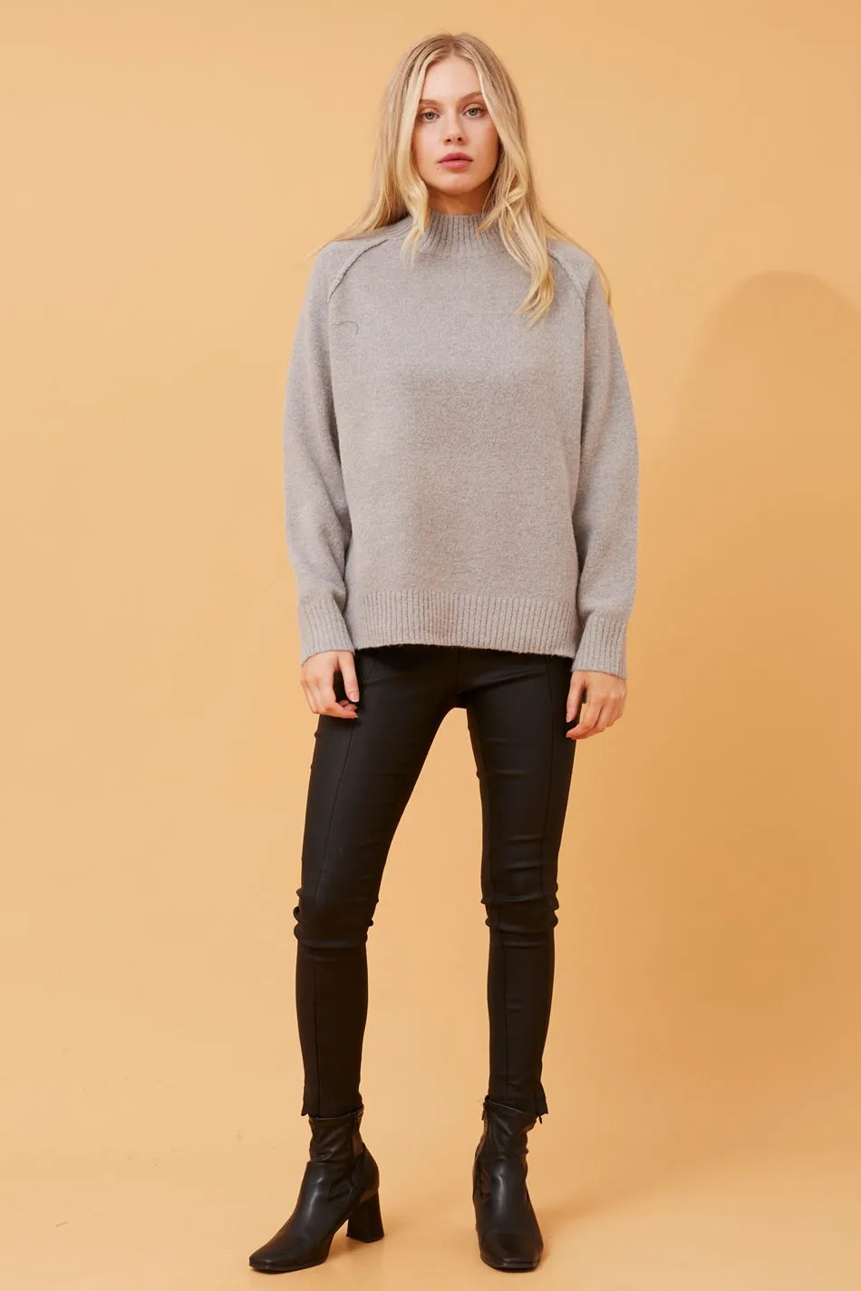 GRETCHEN SOLID KNIT JUMPER