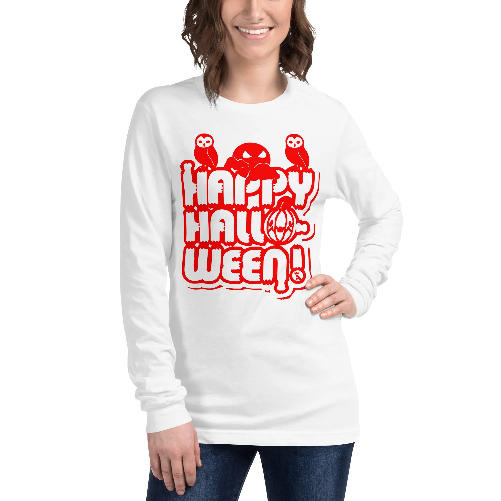 Happy Halloween! Women's Long Sleeve Tee