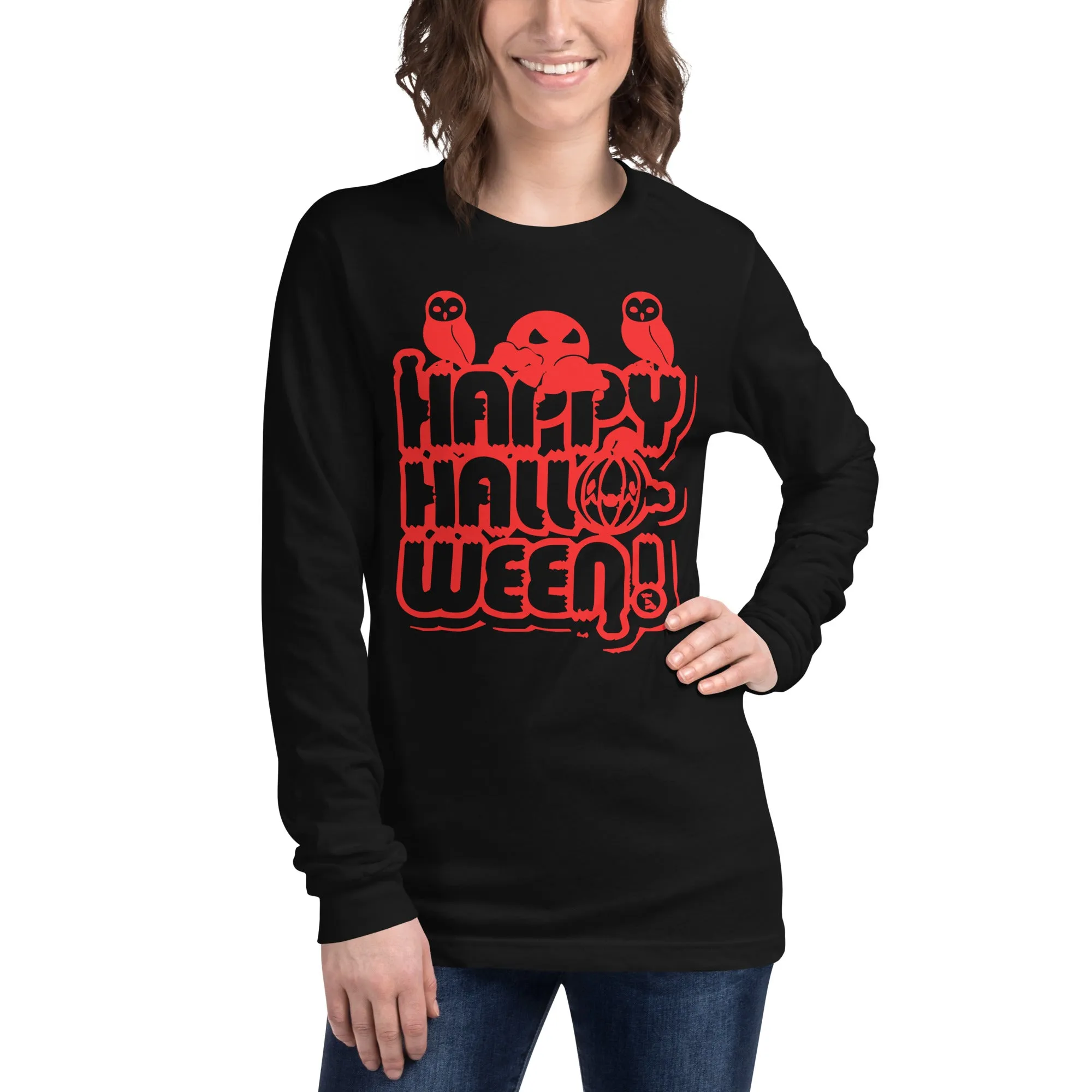 Happy Halloween! Women's Long Sleeve Tee