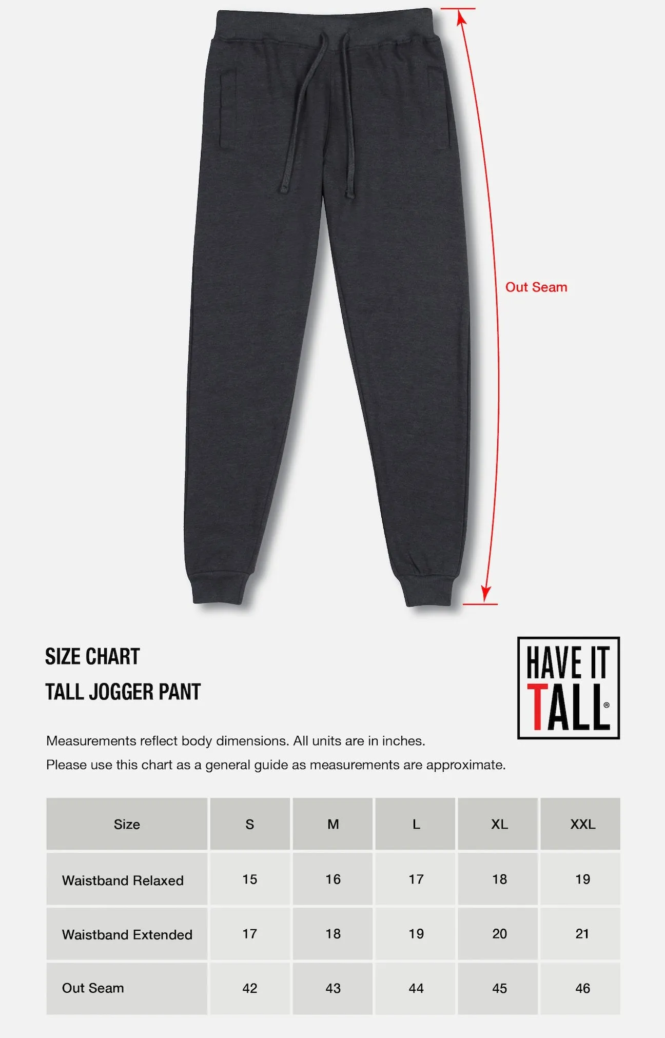 Have It Tall, Tall Jogger Pant