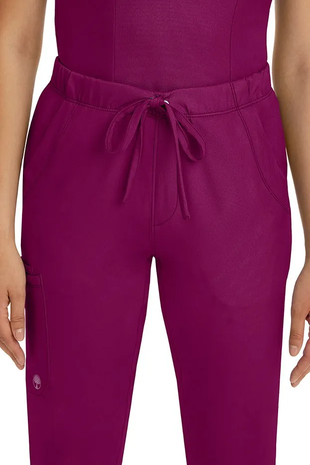 HH-Works Women's Rebecca Multi-Pocket Drawstring Pant | Wine