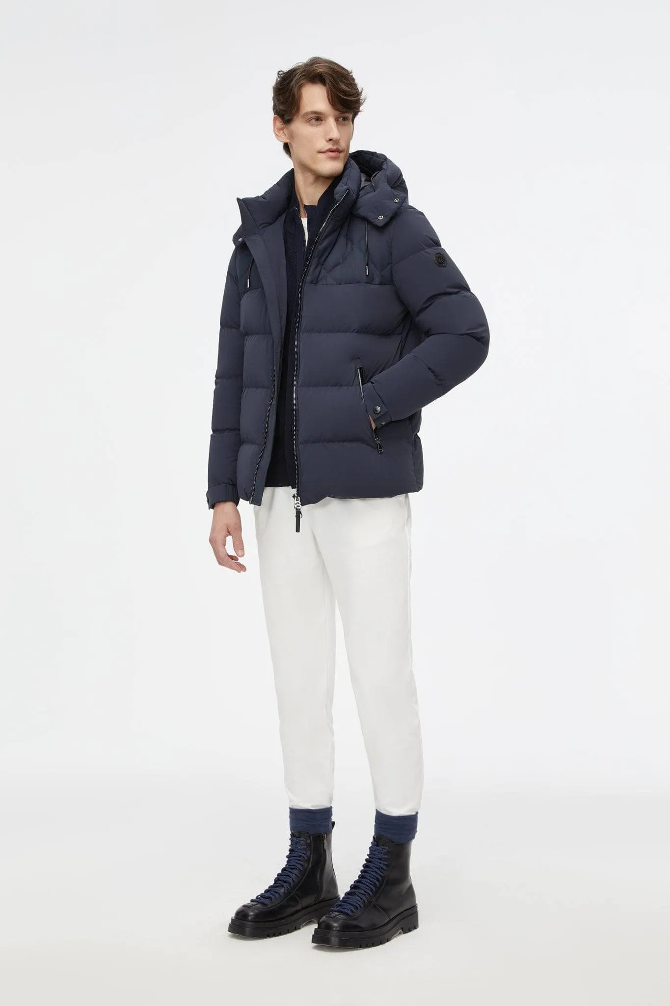 Hooded Goose Down Puffer