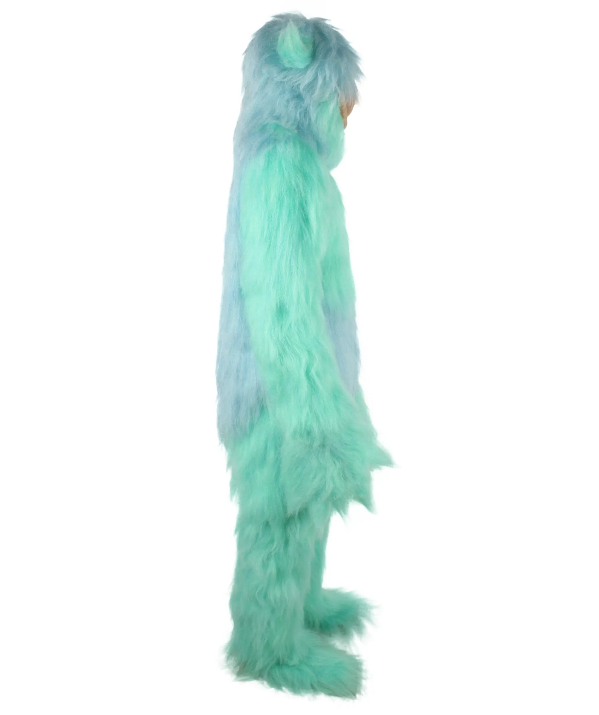 HPO Adult Unisex Animated Movie Jumpsuit Yeti Costume | Perfect for Halloween | Flame-retardant Synthetic Fabric