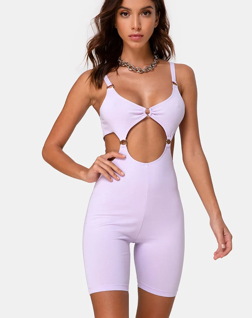 Jaso Unitard in Lilac