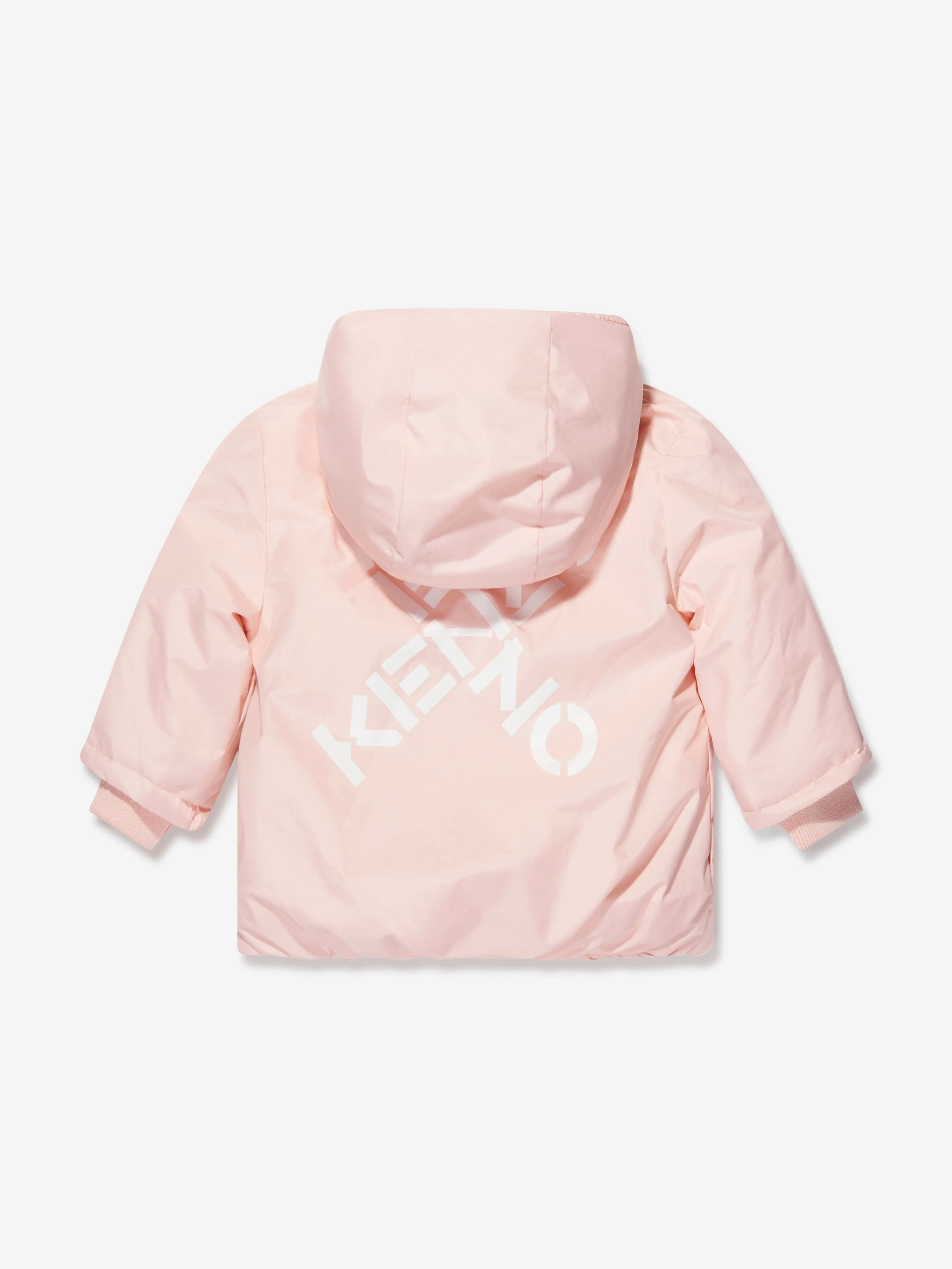 KENZO Baby Girls Cross Logo Puffer Jacket