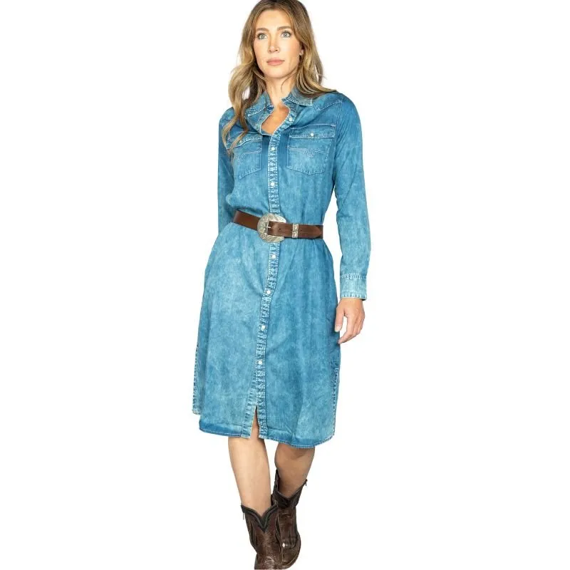 Kimes Ranch Sundowner Dress Indigo