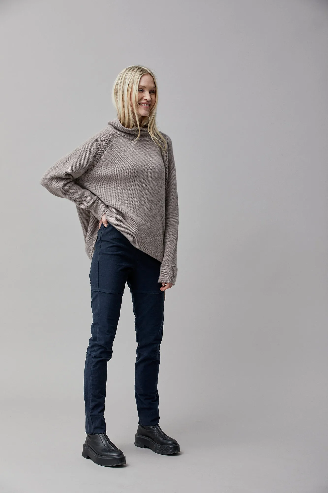 Kristensen Du Nord Cashmere Cowl Neck Sweater