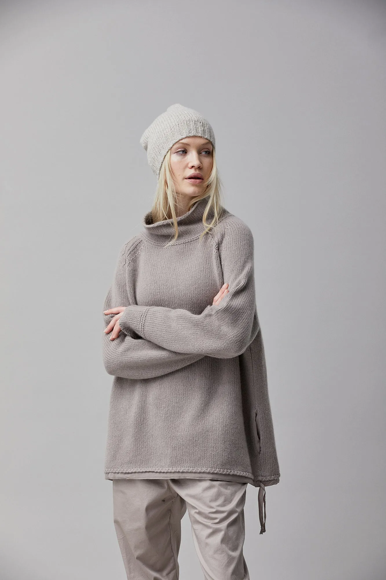 Kristensen Du Nord Cashmere Cowl Neck Sweater