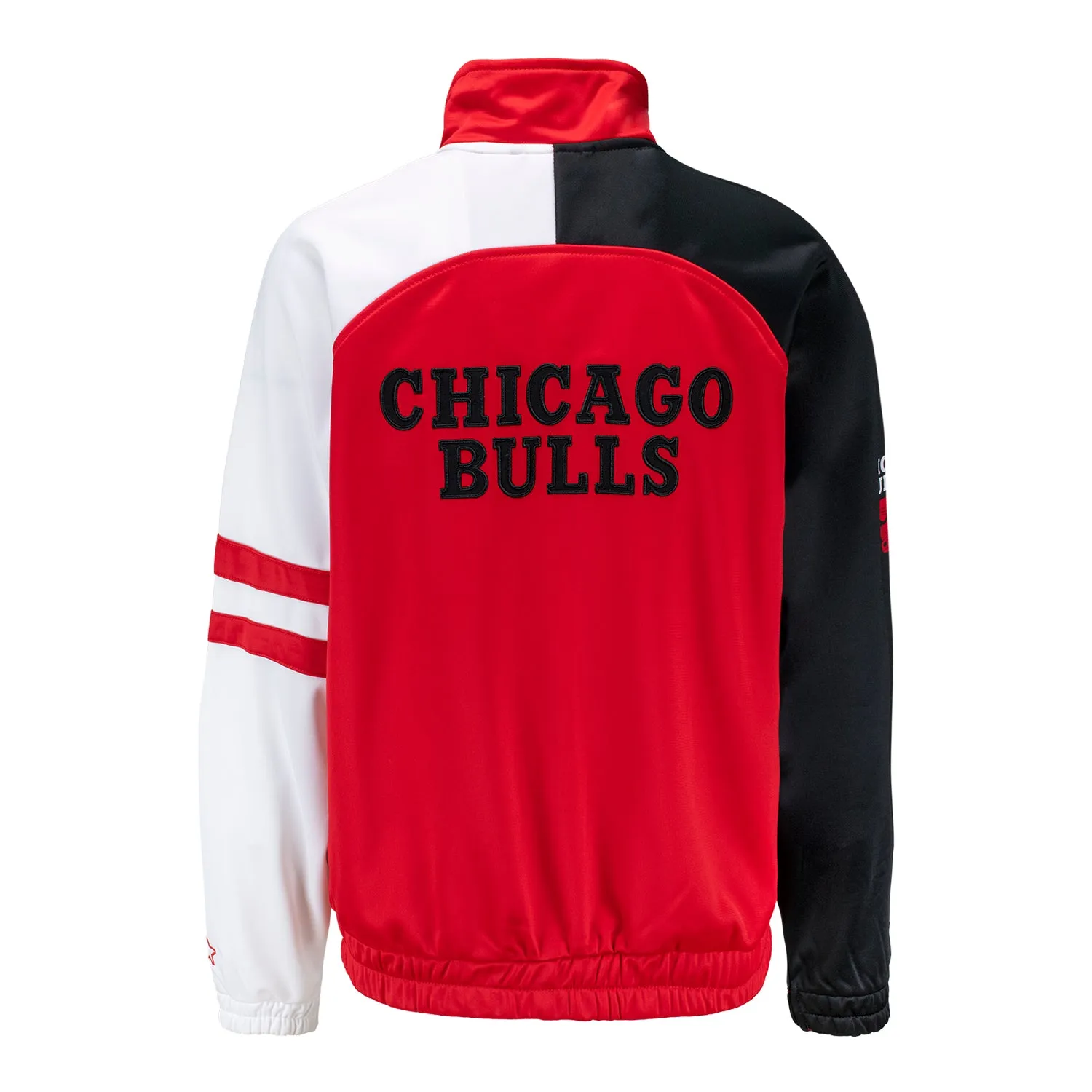 Ladies Chicago Bulls Starter Line Up Full-Zip Track Jacket