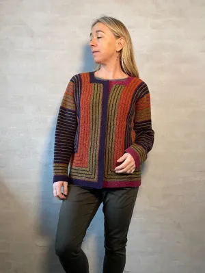 Lastrada cardigan by Hanne Falkenberg, knitting pattern